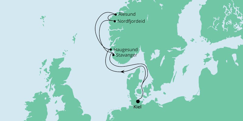 Norwegen ab Kiel 2