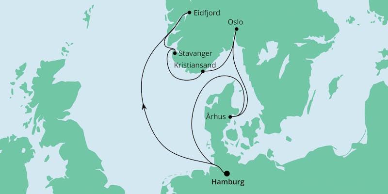 Norwegens Küste & Dänemark