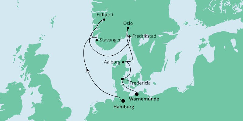 Südnorwegens Küste