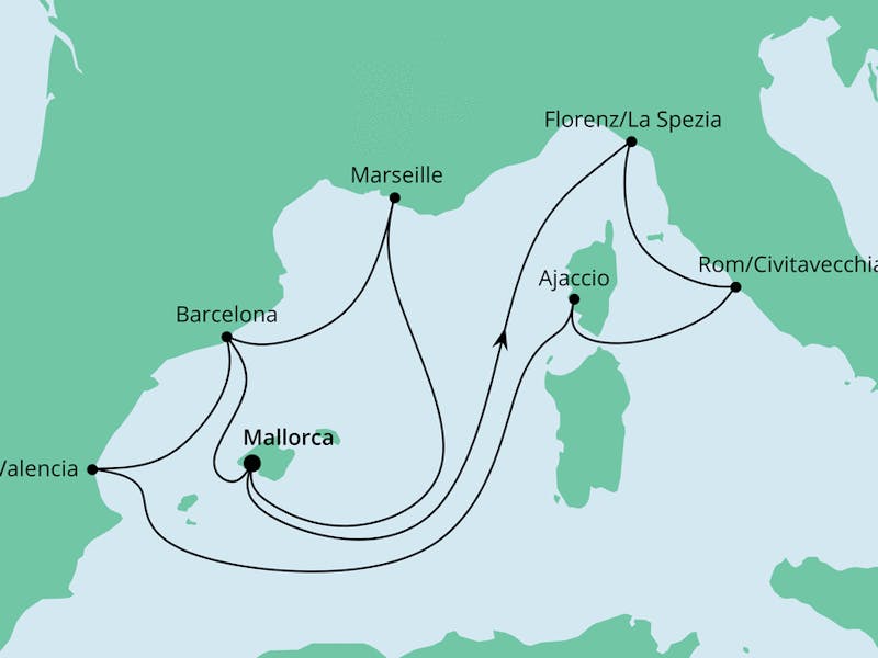 Große Osterreise Durchs Mittelmeer