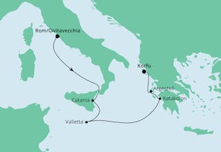 Von Rom nach Korfu 1