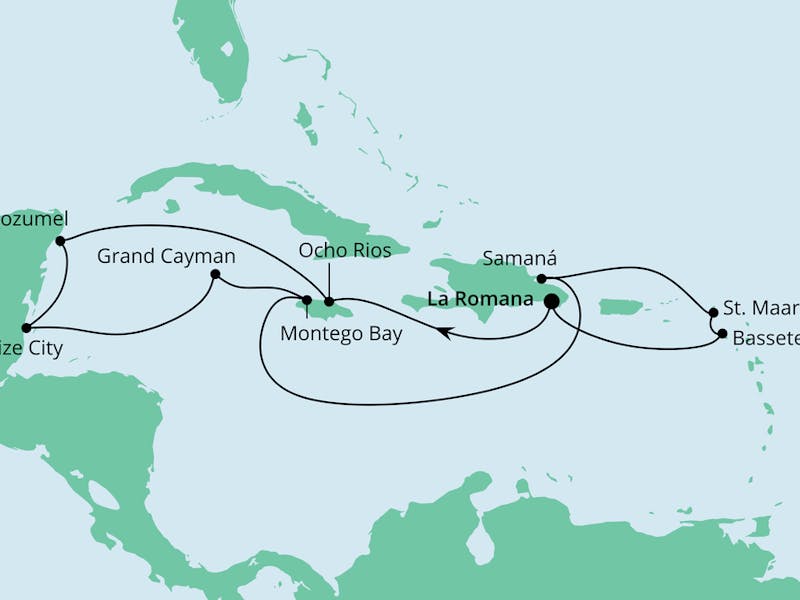 Karibik & Mexiko ab Dominikanische Republik