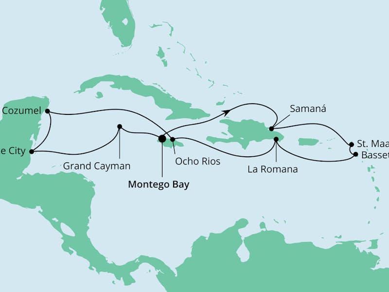 Karibik & Mexiko ab Jamaika
