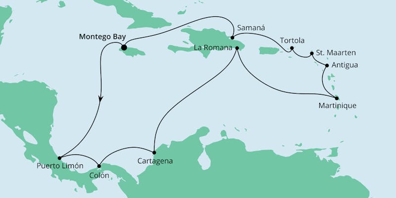 Karibik & Mittelamerika ab Jamaika