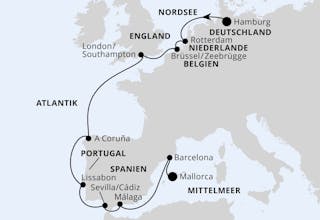 Taufreise von Hamburg nach Mallorca