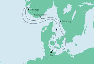 Norwegen & Schweden ab Kiel