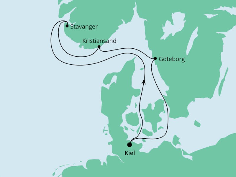 Norwegen & Schweden ab Kiel