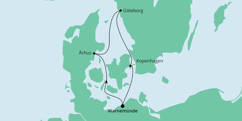Kurzreise nach Dänemark mit Göteborg