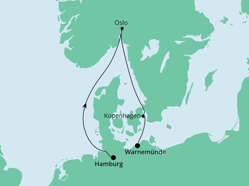 Kurzreise nach Oslo & Kopenhagen